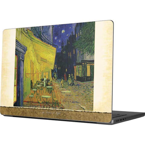 Cafe Terrace at Night by Van Gogh MacBook Pro 14in (2021-24) Skin