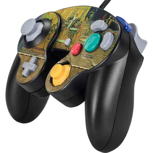 Vincent Van Gogh Cafe Terrace at Night Nintendo GameCube Controller Skin