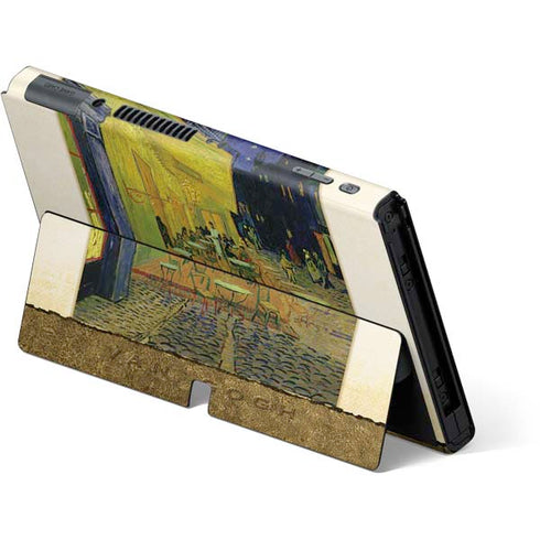 Vincent Van Gogh Cafe Terrace at Night Nintendo Switch OLED (2021) Skin