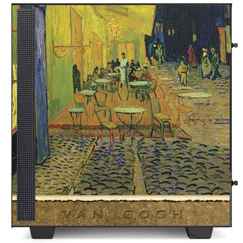 Vincent Van Gogh Cafe Terrace at Night NZXT H510 Compact ATX Mid-Tower Case Skin