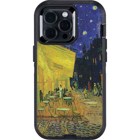 Cafe Terrace at Night by Van Gogh Otterbox Defender iPhone Skin