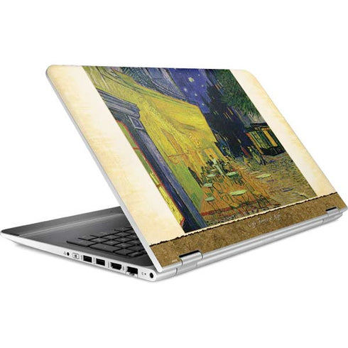 Vincent Van Gogh Cafe Terrace at Night HP Pavilion Skin