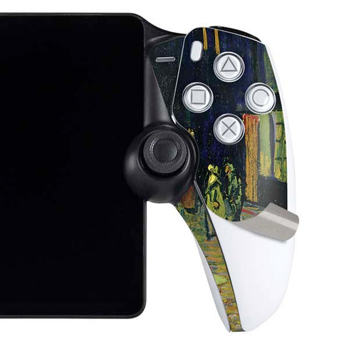 Cafe Terrace at Night by Van Gogh PlayStation Portal Remote Player Skin