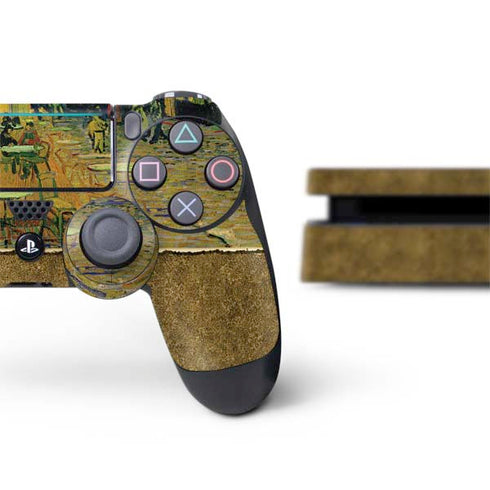 Vincent Van Gogh Cafe Terrace at Night PS4 Slim Bundle Skin