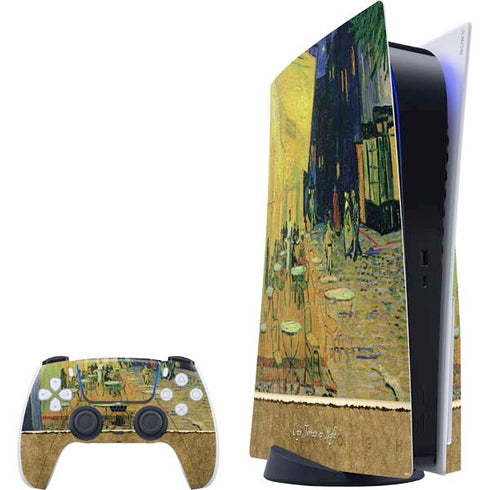 Vincent Van Gogh Cafe Terrace at Night PS5 Bundle Skin