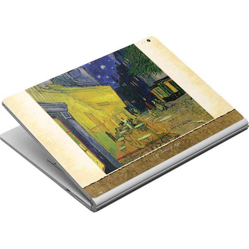 Vincent Van Gogh Cafe Terrace at Night Surface Book Skin