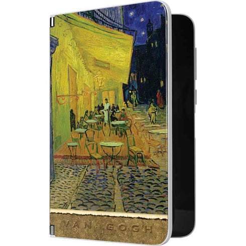 Vincent Van Gogh Cafe Terrace at Night Surface Duo Skin