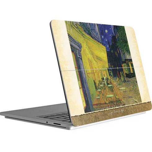 Vincent Van Gogh Cafe Terrace at Night Surface Laptop Studio Skin