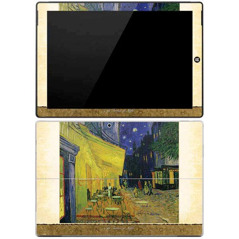 Vincent Van Gogh Cafe Terrace at Night Surface Pro 3 Skin