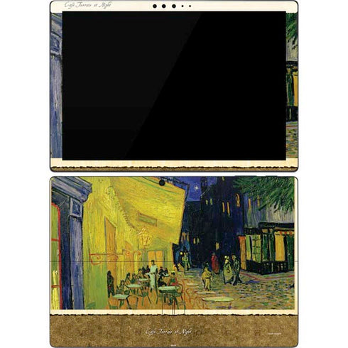 Vincent Van Gogh Cafe Terrace at Night Surface Pro 7 Skin