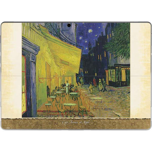 Vincent Van Gogh Cafe Terrace at Night Surface Pro 8 Skin