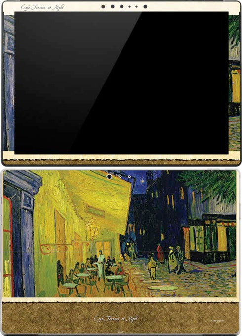 Vincent Van Gogh Cafe Terrace at Night Surface Pro (2017) Skin