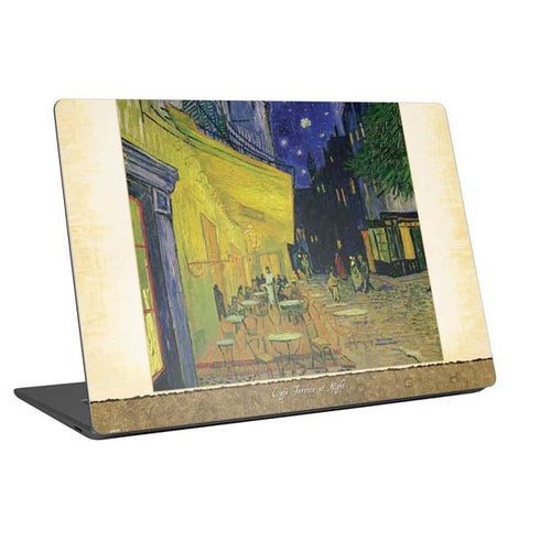 Vincent Van Gogh Cafe Terrace at Night Universal Laptop 13in (10.6 x 7.6in) Skin