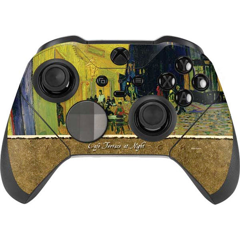Vincent Van Gogh Cafe Terrace at Night Xbox Elite Wireless Controller Series 2 Skin