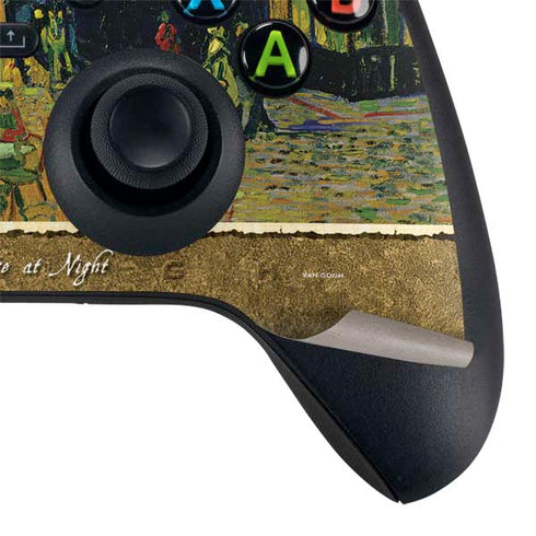 Cafe Terrace at Night by Van Gogh Xbox Series X Controller Skin