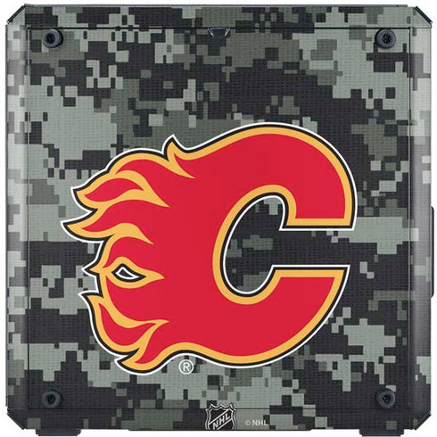 NHL Calgary Flames Camo Cooler Master MasterBox Q300L Mini Tower Skin