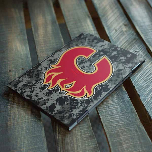 NHL Calgary Flames Camo HP Envy Skin