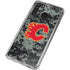 NHL Calgary Flames Camo Galaxy A21 Clear Case