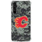NHL Calgary Flames Camo Galaxy A54 5G Clear Case