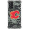 NHL Calgary Flames Camo Galaxy A72 5G Clear Case