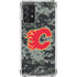 NHL Calgary Flames Camo Galaxy A72 5G Clear Case