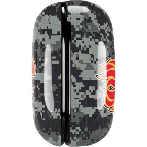 NHL Calgary Flames Camo Galaxy Buds Pro Skin