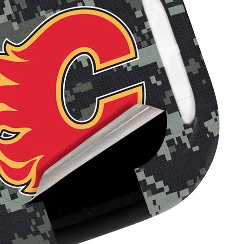 NHL Calgary Flames Camo Galaxy Buds Pro Skin