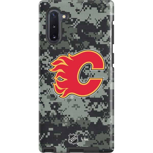 NHL Calgary Flames Camo Galaxy Note 10 Pro Case