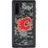 NHL Calgary Flames Camo Galaxy Note 10 Waterproof Case