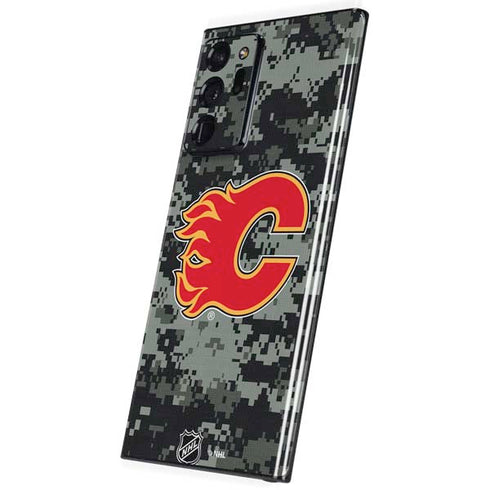 NHL Calgary Flames Camo Galaxy Note20 Ultra 5G Skin
