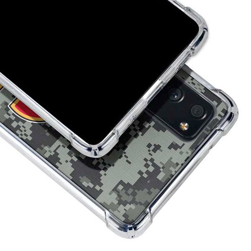 NHL Calgary Flames Camo Galaxy S20 FE Clear Case