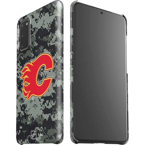 NHL Calgary Flames Camo Galaxy S20 Lite Case