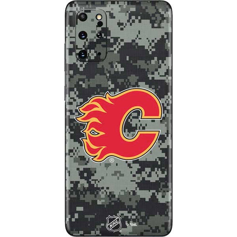 NHL Calgary Flames Camo Galaxy S20 Plus Skin