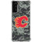 NHL Calgary Flames Camo Galaxy S22 Plus Clear Case