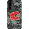NHL Calgary Flames Camo Galaxy S22 Pro Case