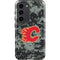 NHL Calgary Flames Camo Galaxy S23 Pro Case