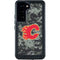 NHL Calgary Flames Camo Galaxy S23 Waterproof Case