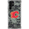 NHL Calgary Flames Camo Galaxy S24 Ultra Clear Case