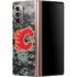 NHL Calgary Flames Camo Galaxy Z Fold2 5G Skin