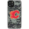 NHL Calgary Flames Camo iPhone 11 Pro Clear Case