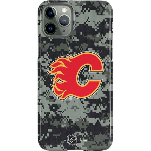 NHL Calgary Flames Camo iPhone 11 Pro Lite Case