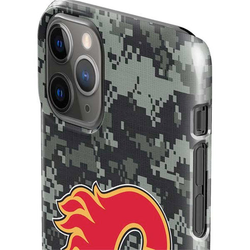 NHL Calgary Flames Camo iPhone 11 Pro Lite Case