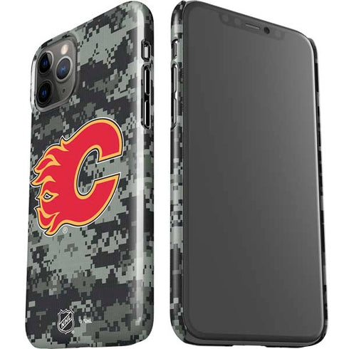 NHL Calgary Flames Camo iPhone 11 Pro Lite Case