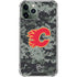 NHL Calgary Flames Camo iPhone 11 Pro Max Clear Case