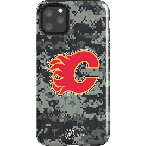 NHL Calgary Flames Camo iPhone 11 Pro Max Impact Case