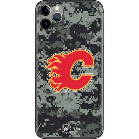 NHL Calgary Flames Camo iPhone 11 Pro Max Skin