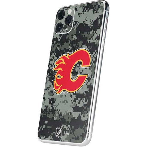 NHL Calgary Flames Camo iPhone 11 Pro Max Skin