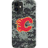 NHL Calgary Flames Camo iPhone 12 Mini Lite Case