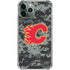 NHL Calgary Flames Camo iPhone 12 Pro Clear Case