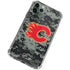 NHL Calgary Flames Camo iPhone 12 Pro Clear Case